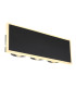 Saidy 9x25cm Integrated LED Wall Lamp Matt Black LED 3000K-1