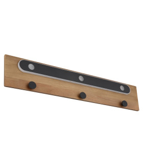 Chasey Integrated LED Wall Lamp Matt Black LED 3000K-2