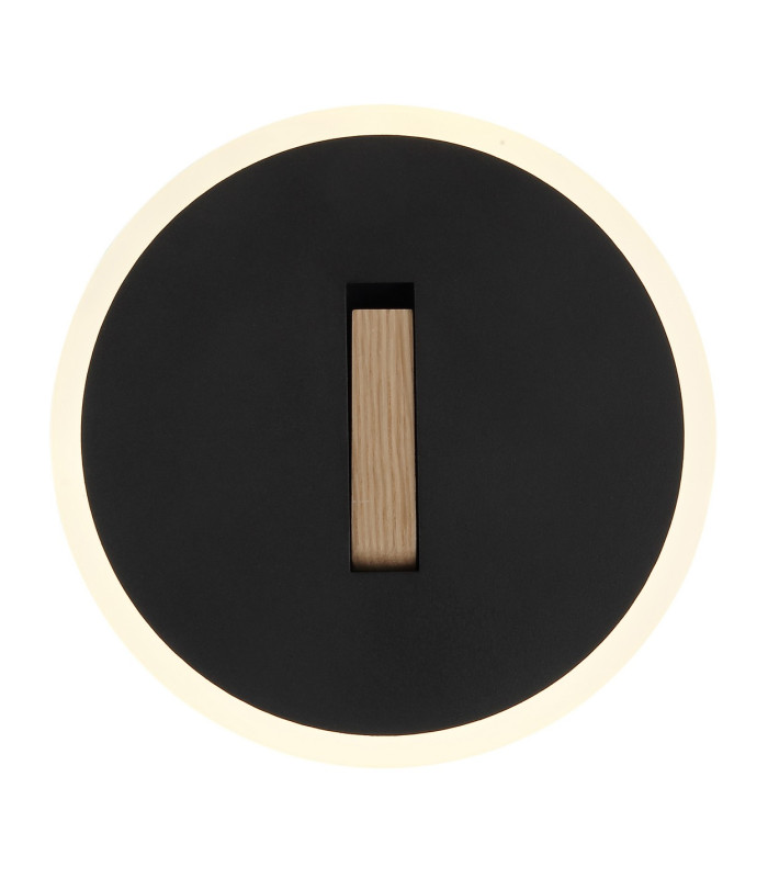 Avery Integrated LED Wall Lamp Matt Black LED 4000K-3