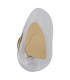 Dorsey Integrated LED Wall Lamp Brass-Coloured Matt Clear Glass Shade LED 3000K-2