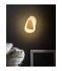 Dorsey Integrated LED Wall Lamp Brass-Coloured Matt Clear Glass Shade LED 3000K-9