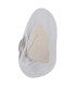 Dorsey Integrated LED Wall Lamp Nickel Matt Clear Glass Shade LED 3000K-2