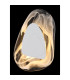Dorsey Integrated LED Wall Lamp White Matt Clear Glass Shade LED 3000K-5