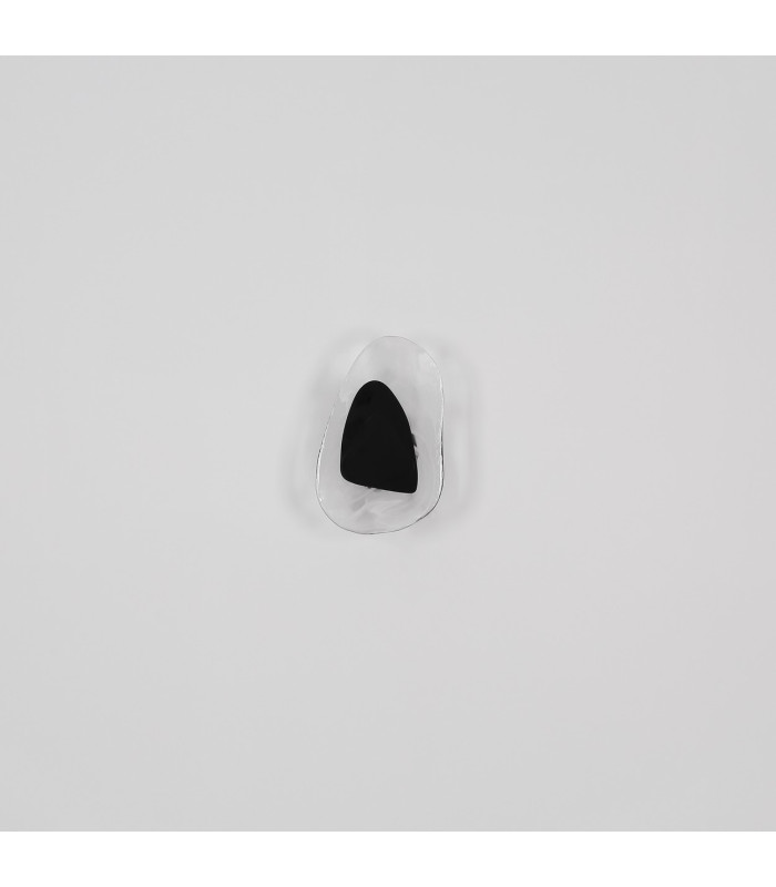 Dorsey Integrated LED Wall Lamp White Matt Clear Glass Shade LED 3000K-8