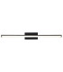 Bennett Integrated LED Wall Lamp Matt Black IP44 LED 4000K-3