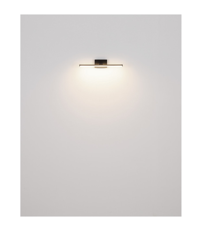 Bennett Integrated LED Wall Lamp Matt Black IP44 LED 4000K-6