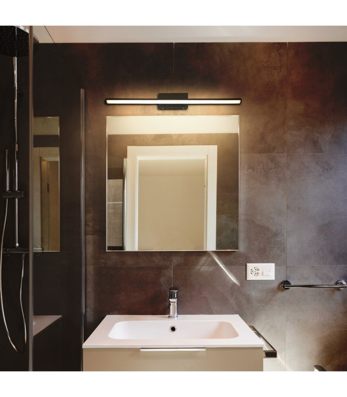 Bennett Integrated LED Wall Lamp Matt Black IP44 LED 4000K-8