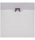 Tom Twin Ceiling Spotlight Matt Black Smoke Glass Shade 2x E14-7