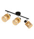 Mali Ceiling Spotlight Bar Matt Black 3x E14-1