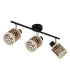 Mali Ceiling Spotlight Bar Matt Black 3x E14-2