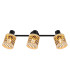Mali Ceiling Spotlight Bar Matt Black 3x E14-4