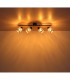 Mali Ceiling Spotlight Bar Matt Black 4x E14-7