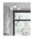 Doxy Ceiling Spotlight Clusters Chrome White Glass Shade 3x E14 3000K-4