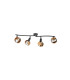 Java Ceiling Spotlight Bar Black 4x E14