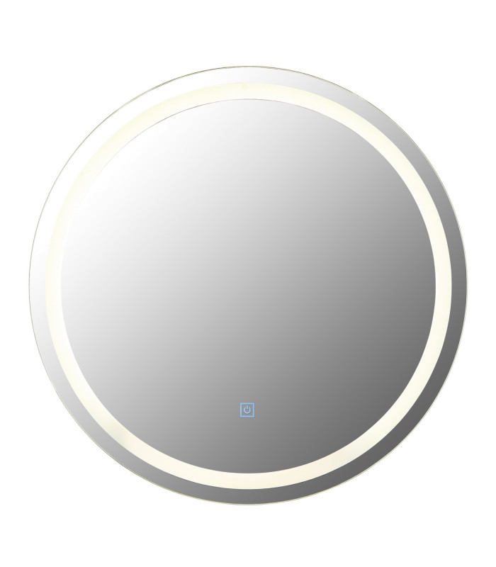 Rivas 55cm Illuminated Bathroom Mirror LED Dimmable 4000K Touch Dimmer-3