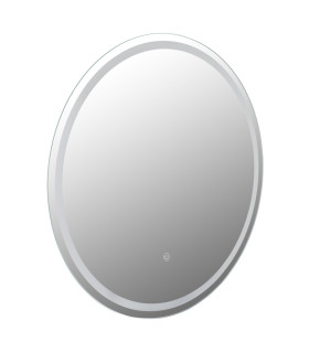 Rivas 75cm Illuminated Bathroom Mirror LED Dimmable 4000K Touch Dimmer-2