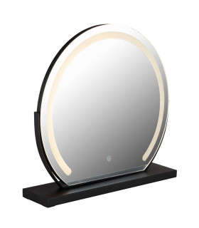 Rivas 49x52cm Illuminated Bathroom Mirror LED Dimmable 2700-6500K Touch Dimmer-1