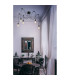 Oliver Cluster Pendant Ceiling Light Black 5x E27-5