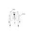 Oliver Cluster Pendant Ceiling Light Black 5x E27-7