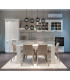 Hermi II Cluster Pendant Ceiling Light Matt Black 8x E27-2