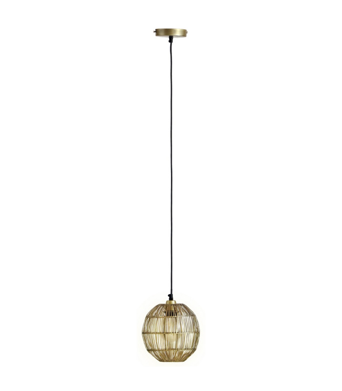 Hermi II 20cm Spherical Pendant Ceiling Light Antique Brass 1x E27-1
