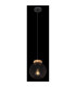 Pablo Wire Frame Pendant Ceiling Light Matt Black 1x E27-4