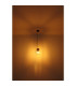 Pablo Wire Frame Pendant Ceiling Light Matt Black 1x E27-5