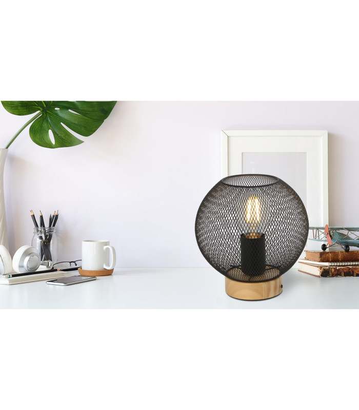 Pablo Table Lamp Brown 1x E27-5