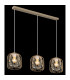 Dichti Bar Pendant Ceiling Light Sand Colored Matt 3x E27-4