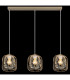 Dichti Bar Pendant Ceiling Light Sand Colored Matt 3x E27-5