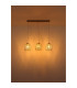 Dichti Bar Pendant Ceiling Light Sand Colored Matt 3x E27-6