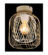 Dichti Semi Flush Ceiling Light Sand Colored Matt 1x E27-3