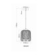 Dichti 18cm Wire Frame Pendant Ceiling Light Sand Colored Matt 1x E27-7