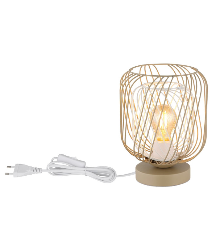 Dichti Table Lamp Sand Colored Matt 1x E27-4