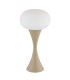 Lula Globe Table Lamp Sand Colored Matt Opal Glass Shade 1x E14-2