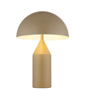 Atoma Bedside Table Lamp Sand Colored Matt 2x E27-1