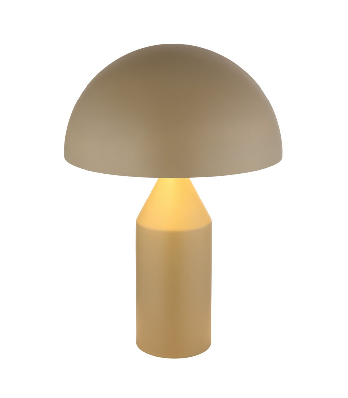 Atoma Bedside Table Lamp Sand Colored Matt 2x E27-3