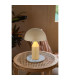 Atoma Bedside Table Lamp Sand Colored Matt 2x E27-5
