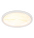 Tyrone Integrated LED Semi Flush Ceiling Light White LED 2700-6000K-1