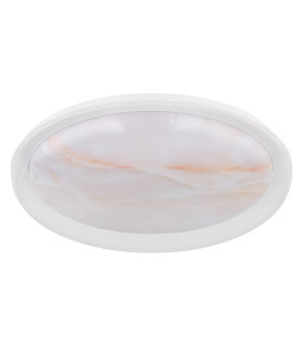 Tyrone Integrated LED Semi Flush Ceiling Light White LED 2700-6000K-2