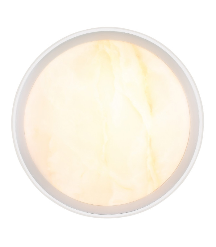 Tyrone Integrated LED Semi Flush Ceiling Light White LED 2700-6000K-3