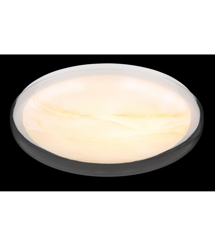 Tyrone Integrated LED Semi Flush Ceiling Light White LED 2700-6000K-5