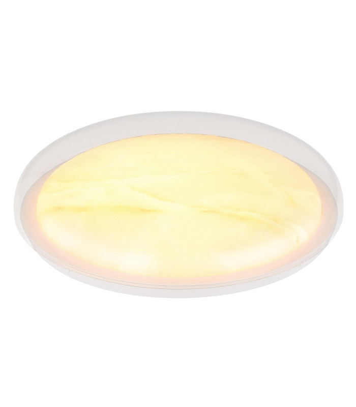 Tyrone Integrated LED Semi Flush Ceiling Light White LED 2700-6000K-6
