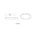Tyrone Integrated LED Semi Flush Ceiling Light White LED 2700-6000K-11