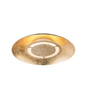 Tabea 35cm Integrated LED Semi Flush Ceiling Light Gold Colors LED 3000K-2