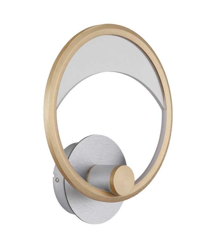 Umbra Integrated LED Wall Lamp Silver Colored LED 3000K-2