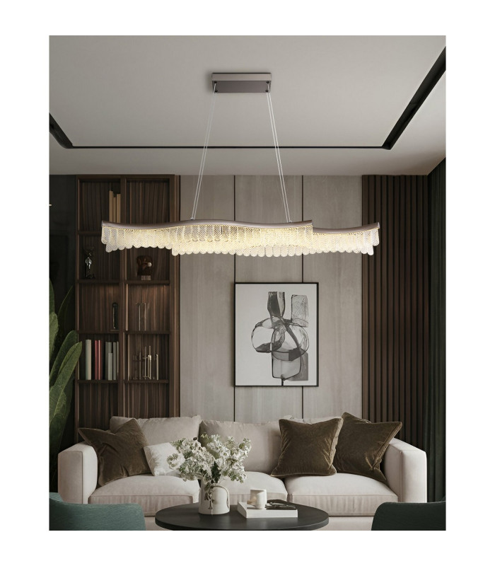 Juliet Pendant Ceiling Light Graphite Matt LED 3200K-6
