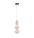 Alora Mood Bijou LED Slim Pendant Ceiling Light Contemporary Aged Gold 3000K-1