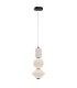 Alora Mood Bijou LED Slim Pendant Ceiling Light Contemporary Matt Black 3000K-1