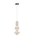 Alora Mood Bijou LED Slim Pendant Ceiling Light Contemporary Brushed Nickel 3000K-1